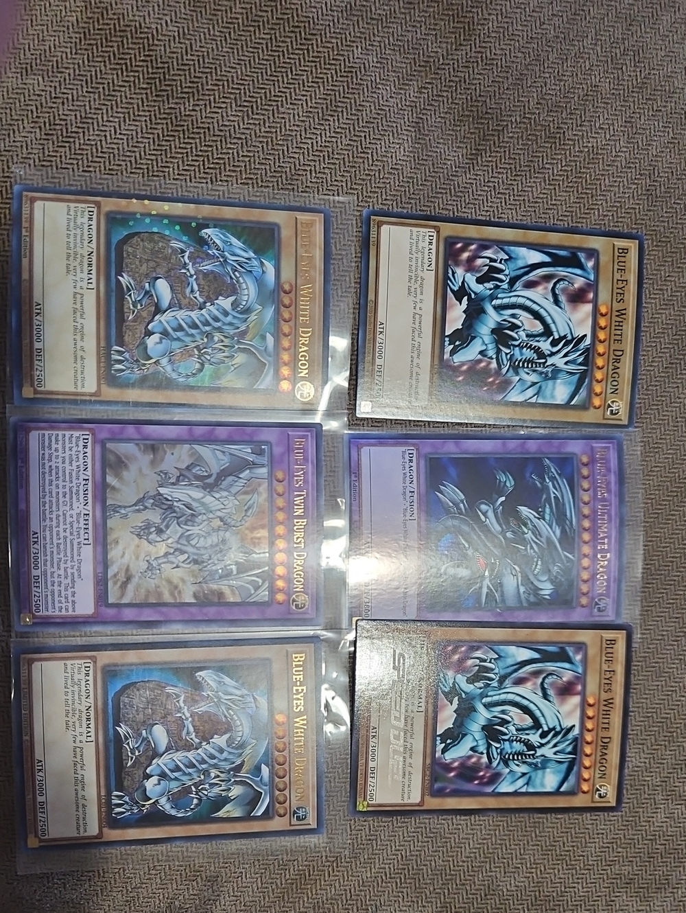 Blue-Eyes White Dragon Trading Cards